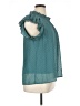 Chances R 100% Polyester Teal Short Sleeve Blouse Size XL - photo 4