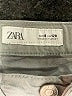 Zara Metallic Silver Casual Pants Size 8 - photo 3