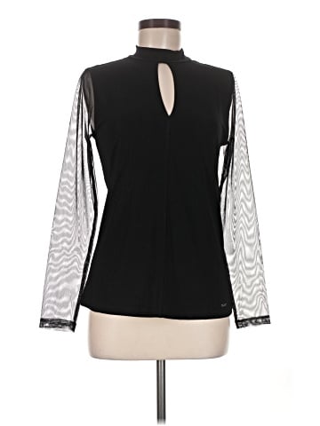 DKNY Long Sleeve Blouse (view 1)