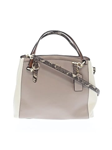 Coach Factory Leather Satchel (view 1)