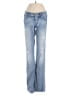 BKE Hearts Blue Jeans Size 26 waist - photo 1