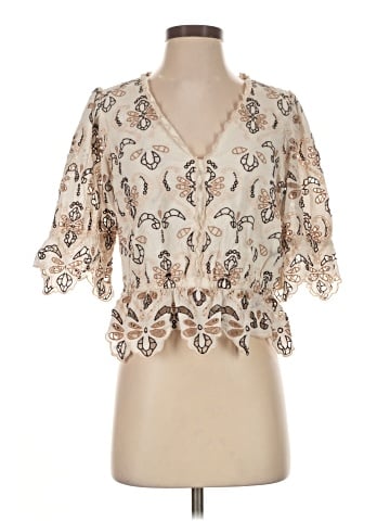 By Anthropologie 3/4 Sleeve T-Shirt (view 1)