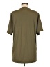 H&M 100% Polyester Solid Green Short Sleeve T-Shirt Size M - photo 2