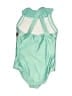Hanna Andersson Graphic Green One Piece Swimsuit Size 4 - photo 2