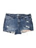 Old Navy Stars Blue Denim Shorts Size 10 - photo 1
