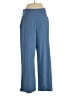 Soybu Solid Blue Casual Pants Size L - photo 1