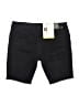 Seven7 Solid Black Denim Shorts Size 8 - photo 2