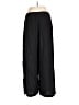 H&M 100% Viscose Solid Black Casual Pants Size M - photo 2