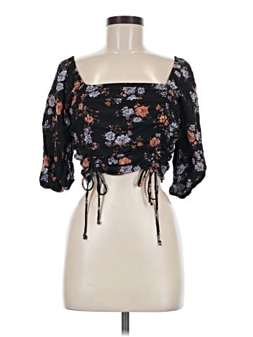 Live To Be Spoiled 3/4 Sleeve Blouse (view 1)
