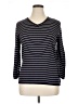 Lands' End 100% Cotton Blue Pullover Sweater Size 14 - 16 - photo 1
