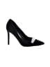 Rouge Helium Black Heels Size 7 1/2 - photo 1