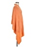 Coco + Carmen 100% Acrylic Orange Poncho One size - photo 4