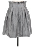 Walter 100% Silk Solid Gray Silk Skirt Size 8 - photo 1