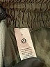 Lululemon Athletica Solid Green Athletic Shorts Size 6 - photo 3