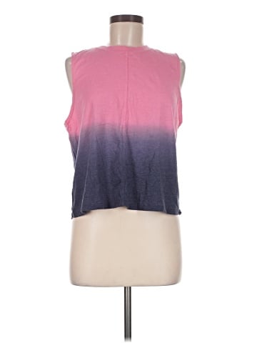 Aqua Sleeveless T-Shirt (view 1)