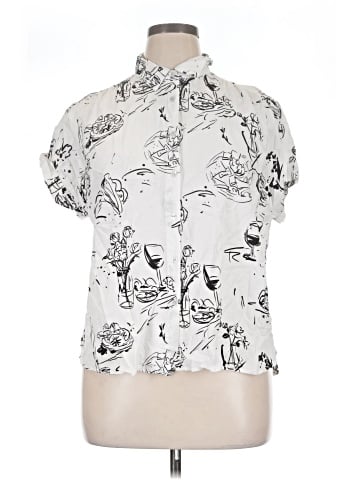Jane and Delancey Short Sleeve Blouse (view 1)
