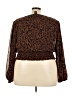 Ashley Stewart Brown 3/4 Sleeve Blouse Size 22 Plus - photo 2