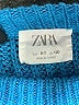 Zara Blue Pullover Sweater Size 6 - 7 - photo 3