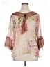 Bill Blass 100% Polyester Ivory 3/4 Sleeve Blouse Size 1X - photo 1