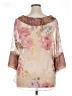 Bill Blass 100% Polyester Ivory 3/4 Sleeve Blouse Size 1X - photo 2