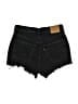 Levi's 100% Cotton Hearts Black Denim Shorts Size 28 waist - photo 2