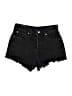Levi's 100% Cotton Hearts Black Denim Shorts Size 28 waist - photo 1