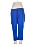 Apt. 9 Solid Blue Active Pants Size 16 - photo 1