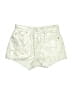 Levi's Metallic Silver Shorts Size 25 waist - photo 1