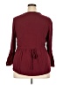 ModCloth 100% Rayon Burgundy 3/4 Sleeve Blouse Size 2X - photo 2