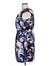 Apt. 9 100% Polyester Print Blue Cocktail Dress Size 14 - photo 5