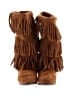 Minnetonka Brown Boots Size 8 - photo 2