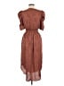 Current Air 100% Polyester Brown Casual Dress Size XS - photo 2