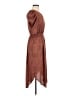 Current Air 100% Polyester Brown Casual Dress Size XS - photo 4