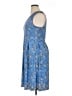Max Studio Paisley Blue Casual Dress Size XL - photo 5