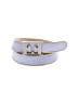 Escada 100% Leather Blue Leather Belt Size M - photo 1