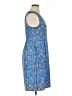 Max Studio Paisley Blue Casual Dress Size XL - photo 4