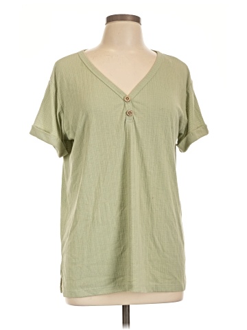 First Love Short Sleeve Henley (view 1)