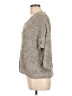 Silence and Noise Metallic Gray Pullover Sweater Size L - photo 5
