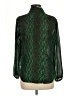 MICHAEL Michael Kors 100% Polyester Green Long Sleeve Blouse Size M (petite) - photo 2