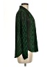 MICHAEL Michael Kors 100% Polyester Green Long Sleeve Blouse Size M (petite) - photo 4