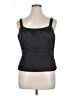 DressBarn 100% Polyester Black Sleeveless Top Size 16 - photo 1