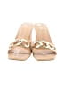 Zara 100% Polyurethane Solid Tan Sandals Size EU 40 - photo 2