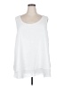 Monroe and Main White Sleeveless Blouse Size 2X (estimated) - photo 1