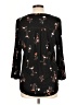 Daniel Rainn Black 3/4 Sleeve Blouse Size L - photo 2
