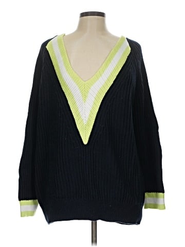 Joan Vass Pullover Sweater (view 1)