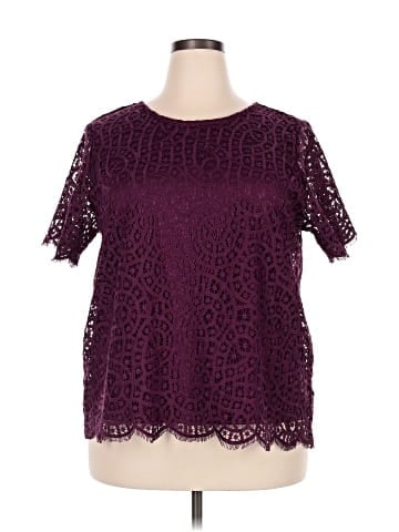 Philosophy Republic Clothing Short Sleeve Blouse (view 1)