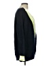 Joan Vass 100% Cotton Color Block Black Pullover Sweater Size L - photo 4