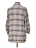 Max Studio Plaid Gray Blazer Size L - photo 2