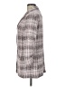 Max Studio Plaid Gray Blazer Size L - photo 5