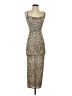 Missguided Animal Print Tan Cocktail Dress Size 2 - photo 1